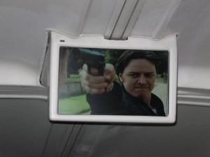 This movie was playing on an airplane on which my children and others were passengers. 