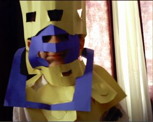 Bored kids get creative